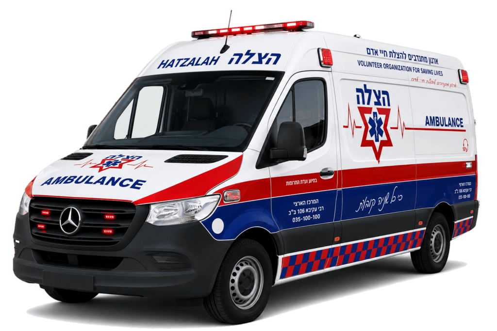 אמבולנס של ארגון הצלה