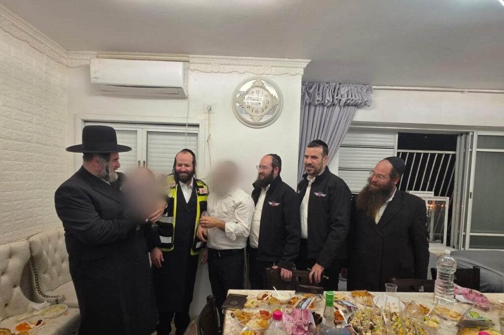 בגלל זה הצלה נפגשו עם המשפחה של התינוק שהצילו את חייו