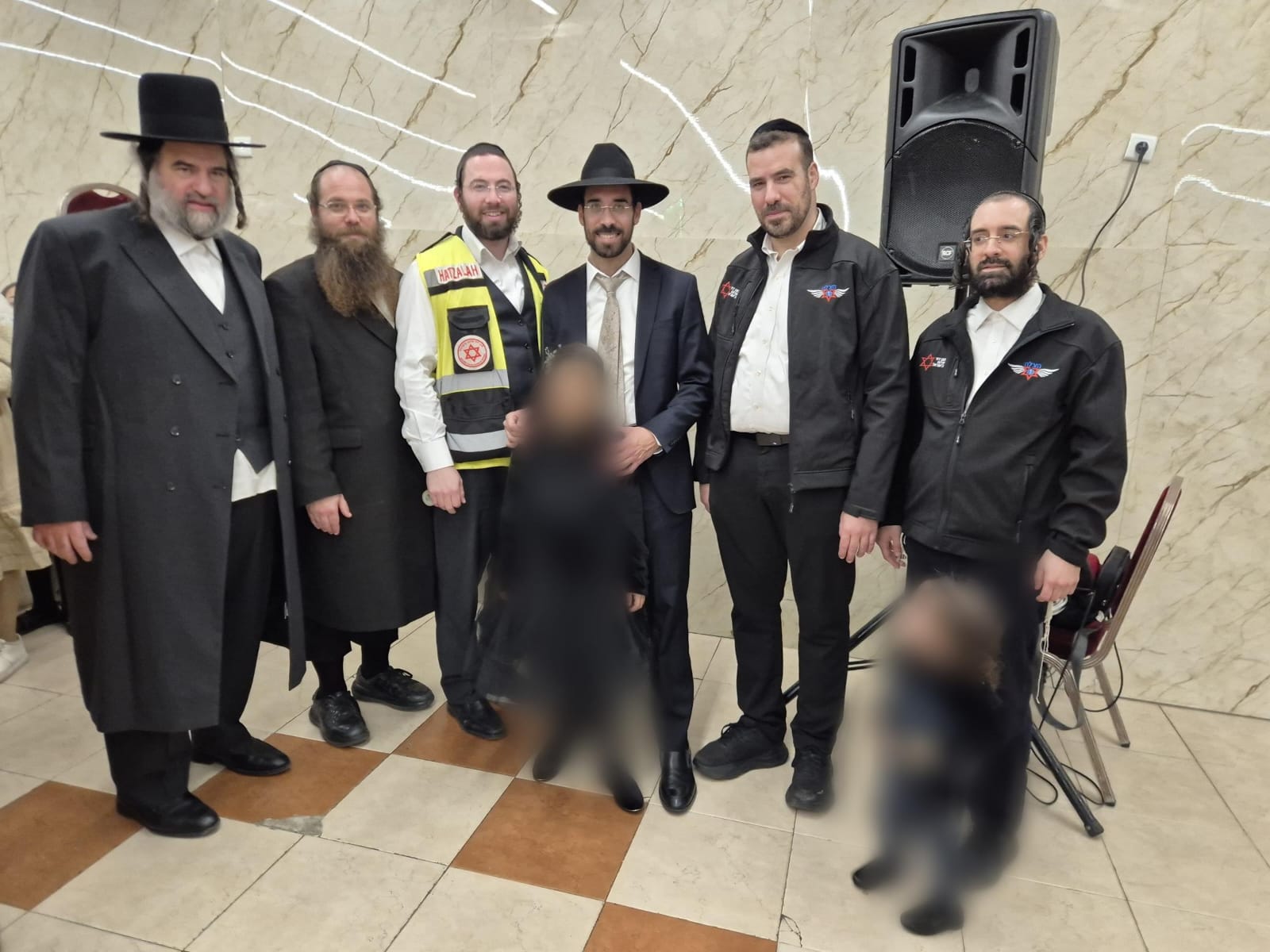 מתנדבי הצלה נפגשו עם המשפחה של הילדה שהצילו