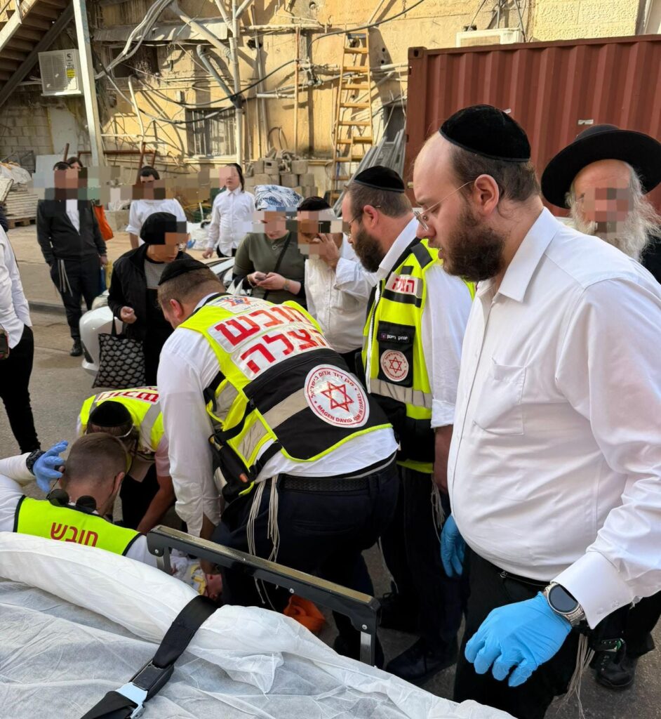 בני ברק: ילד בן 7 פונה במצב בינוני לאחר תאונת דרכים