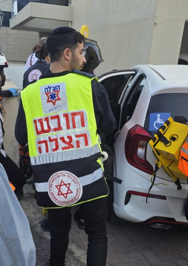 טבריה: אשה פונתה במצב בינוני לאחר שנפגעה בתאונת דרכים