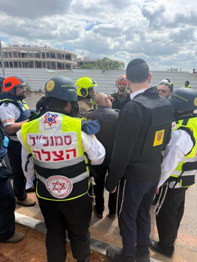 נפילות רסיסים בגוש דן