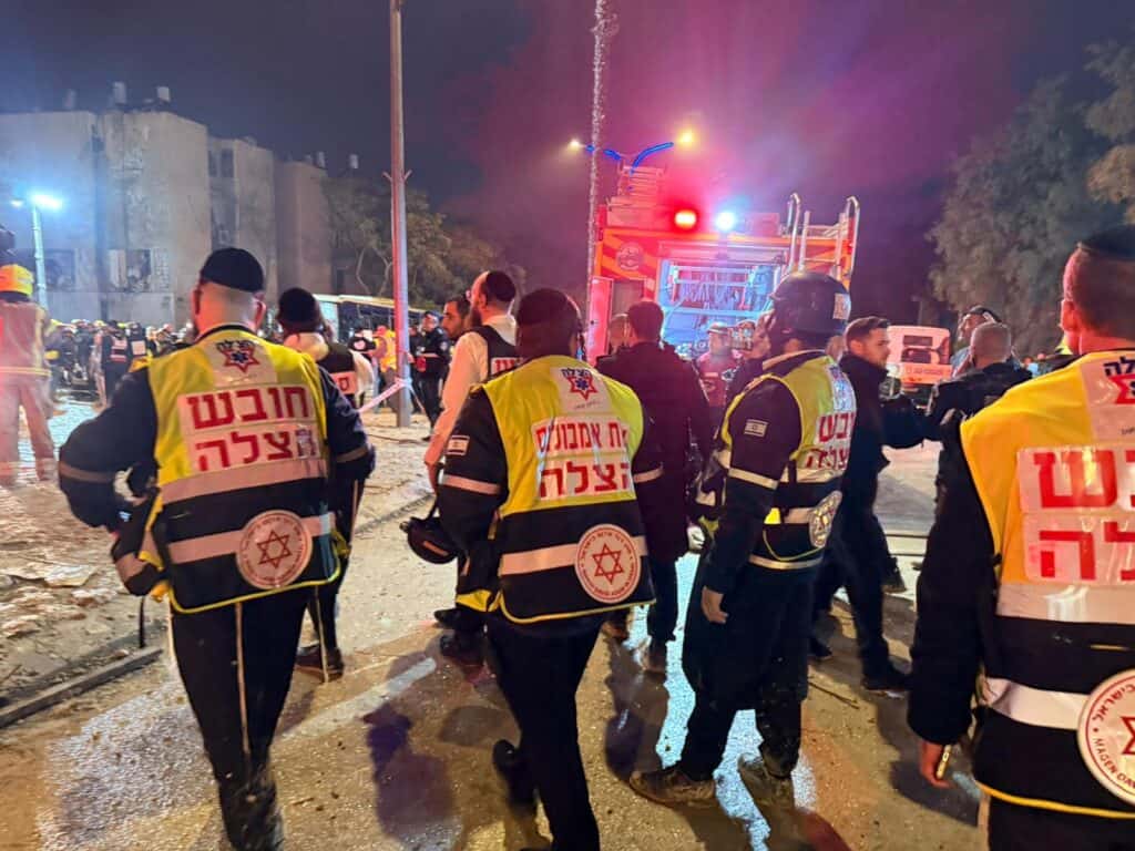 הזירה הקשה בעיר ערד, 88 נפגעים פונו לבתי החולים
