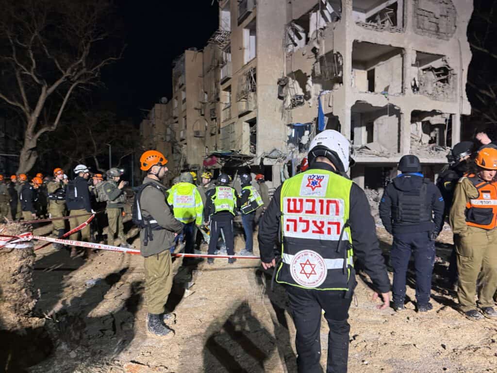 זירת הנפילה בערד