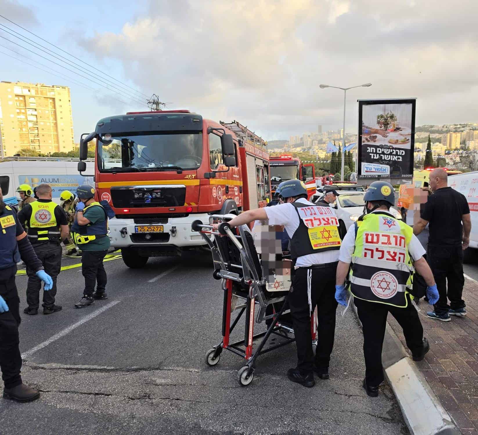 פגיעות בצפון הארץ • עד כה פונו ארבעה נפגעים