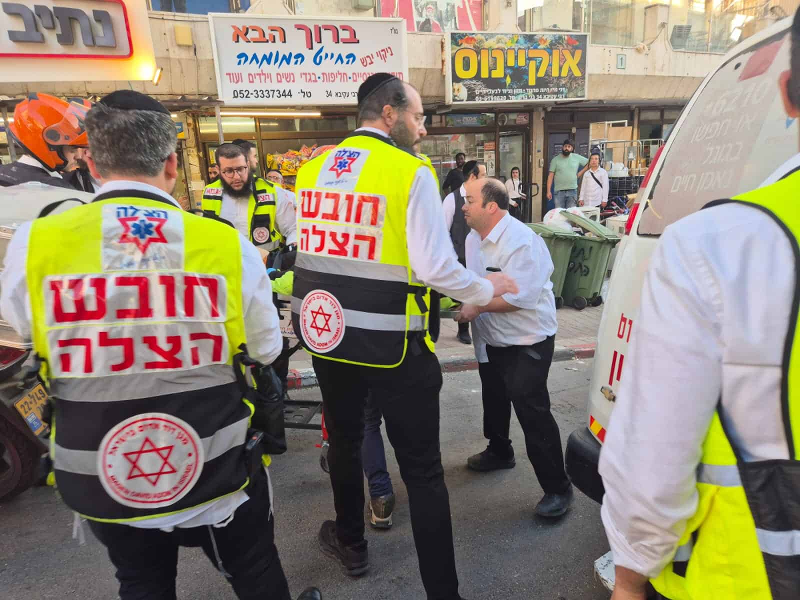 בני ברק: ילד הולך רגל פונה במצב קשה לאחר תאונת דרכים