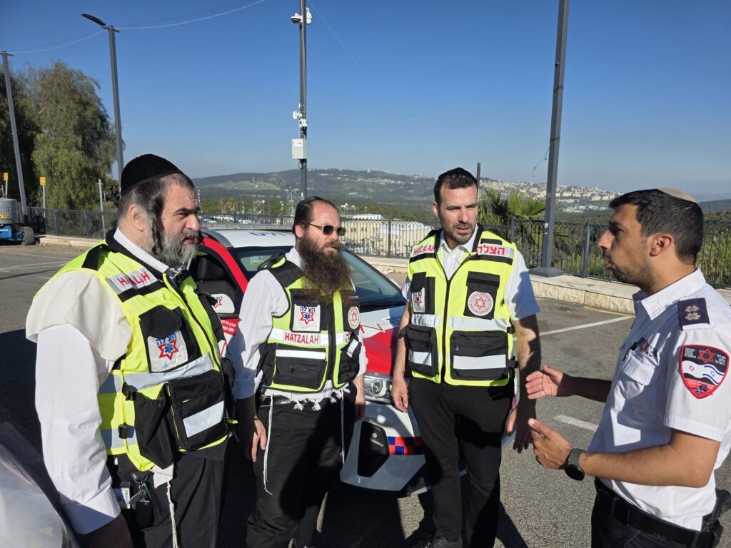 הנהלת הצלה ערכה סיור מקדים במירון לקראת הילולת הרשב"י