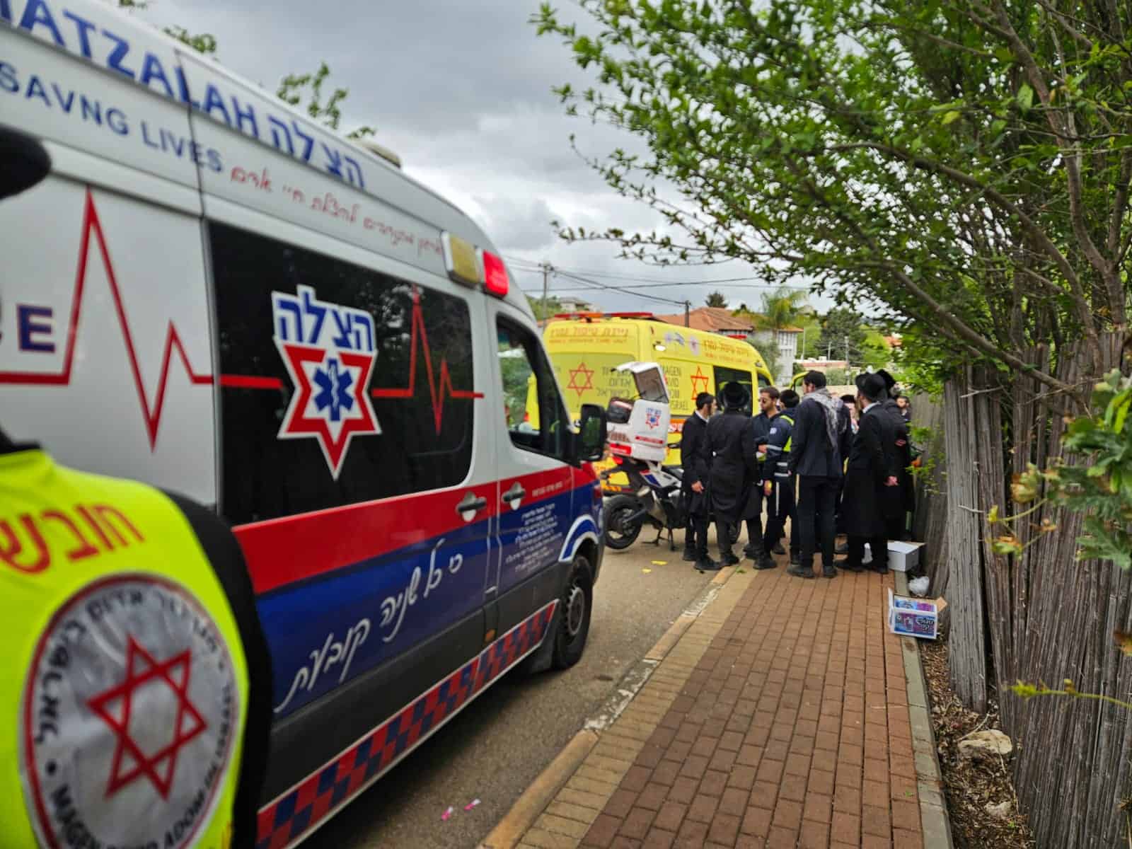 מירון: בן 19 פונה במצב בינוני לאחר שנפגע בתאונת דרכים