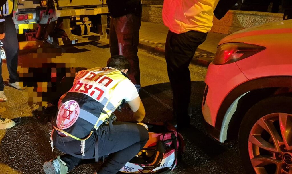 קרית אתא: נקבע מותו של הולך רגל לאחר שנפגע מרכב