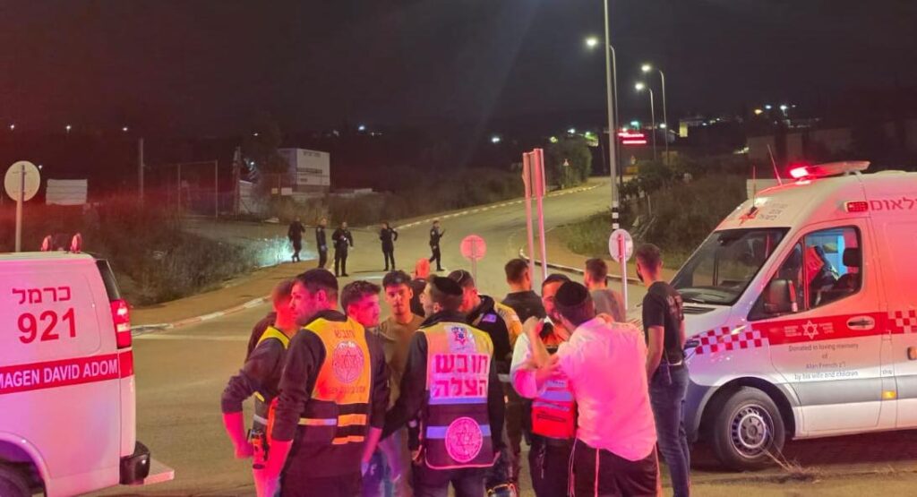 כפר חסידים: צעיר פונה במצב בינוני לאחר אירוע אלימות