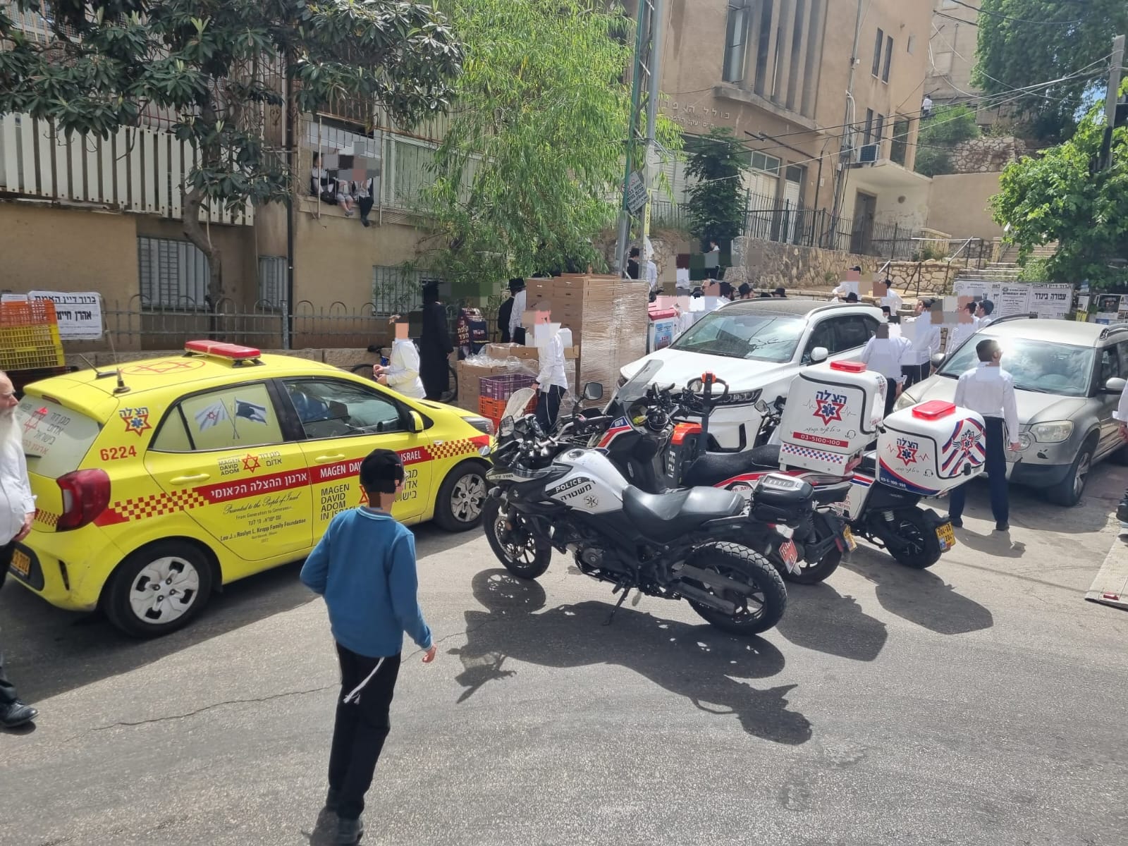 בני ברק: גבר פונה במצב קשה לאחר שנדקר בבית כנסת