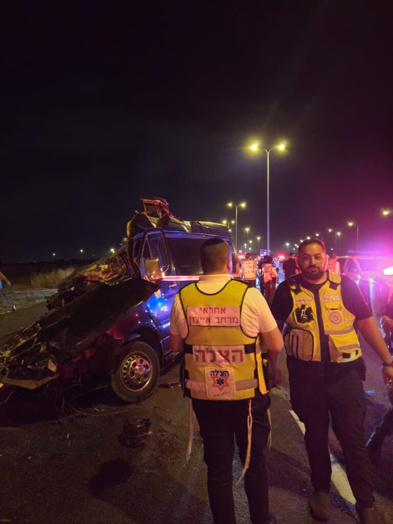 כביש 7: שני הרוגים ושבעה נפגעים במצב קשה וקל בתאונת דרכים