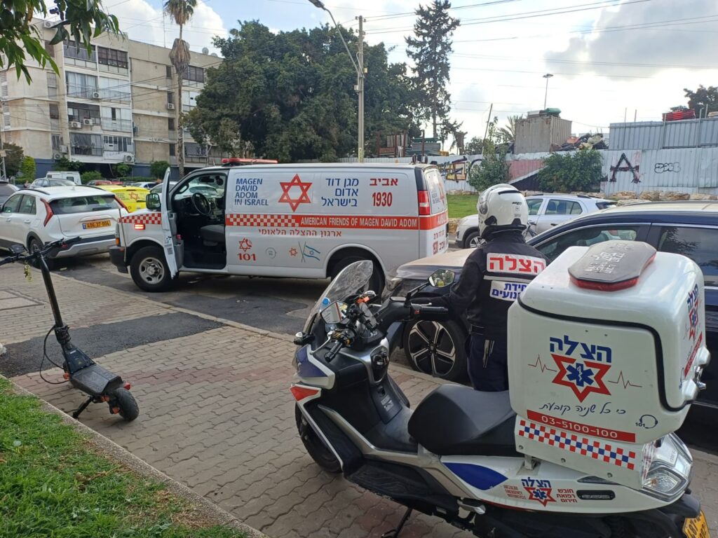 תל אביב: ילדה בת 7 לך פונתה במצב אנוש לאחר שנפלה מקומה רביעית