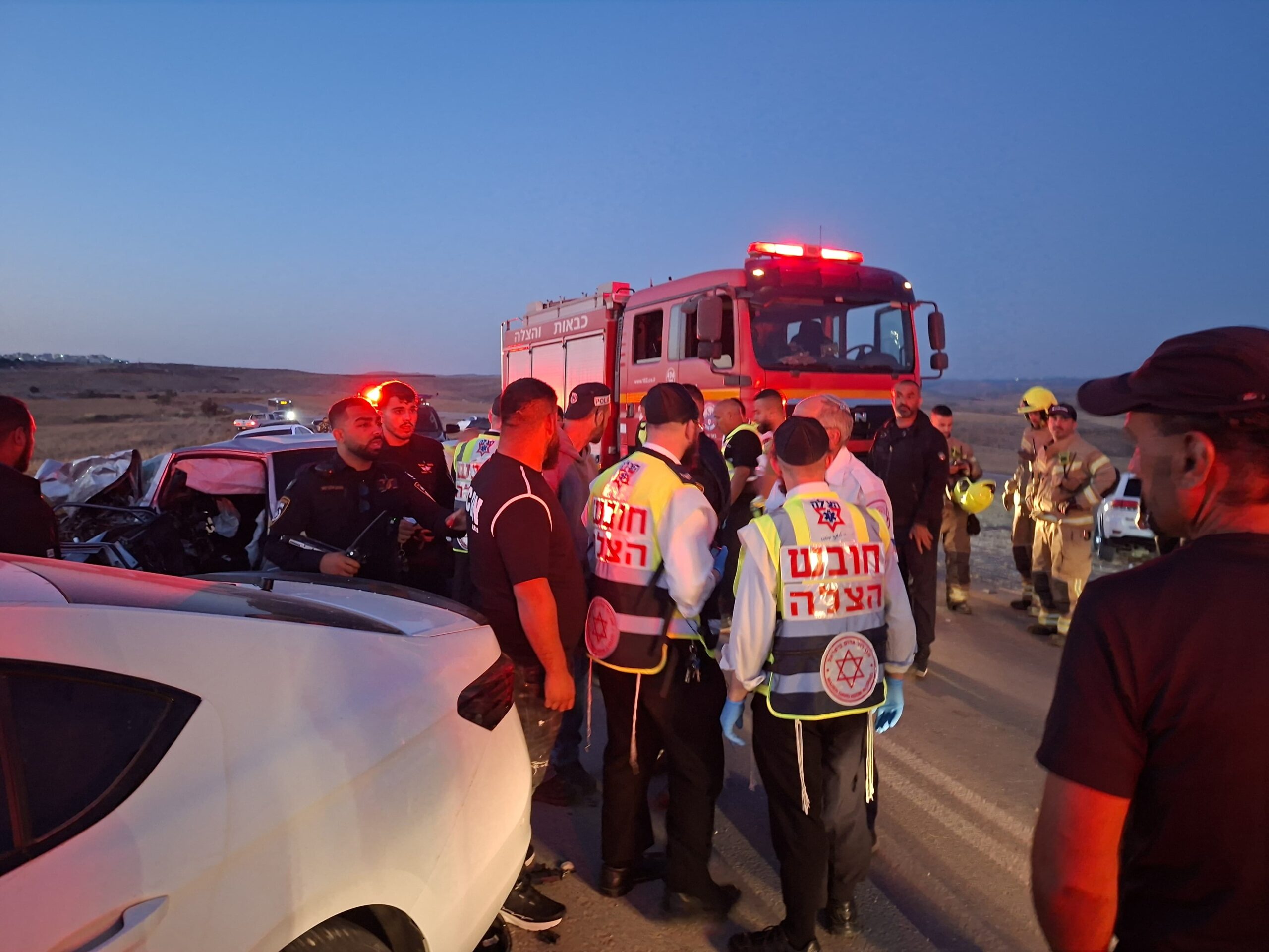 כביש 316: צעיר נהרג ושלושה נפגעים פונו במצב קשה ובינוני לאחר תאונת דרכים