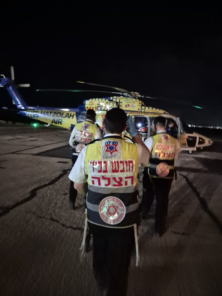 כביש 90: שמונה נפגעים פונו במצבי פציעה שונים לאחר תאונת דרכים