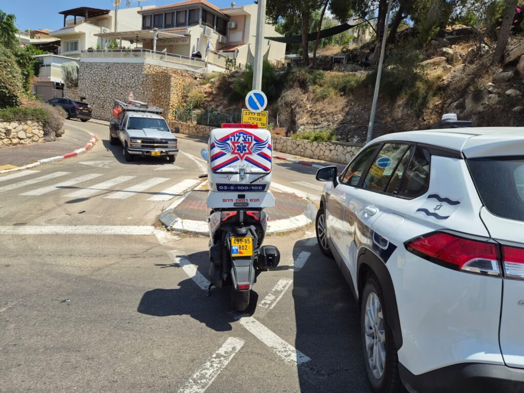 עפולה: רוכב אופניים פונה במצב בינוני לאחר שהחליק