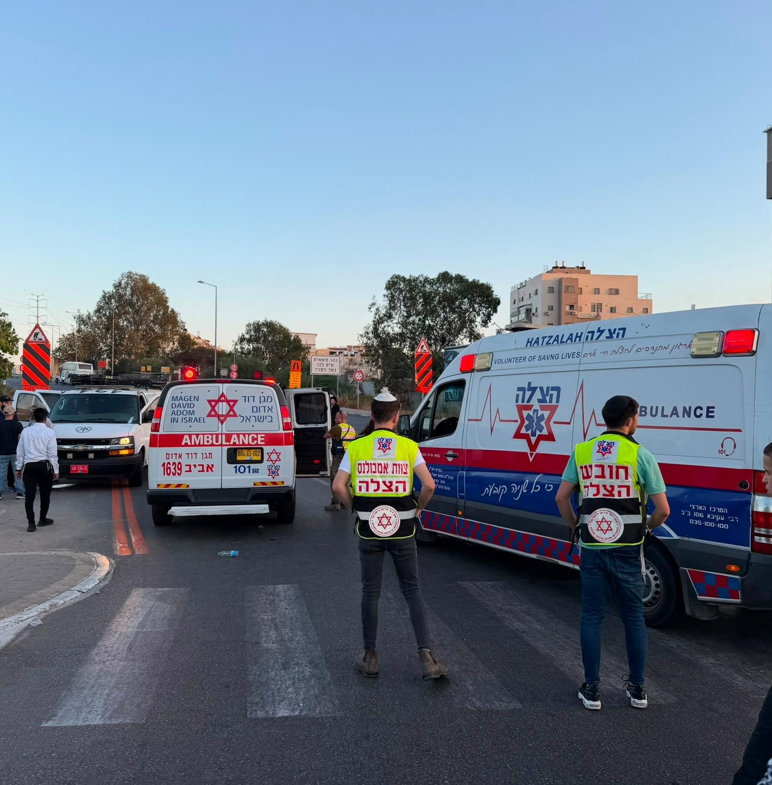 כביש 4: נער בן 15 פונה במצב בינוני לאחר שנפגע במהלך הפגנה