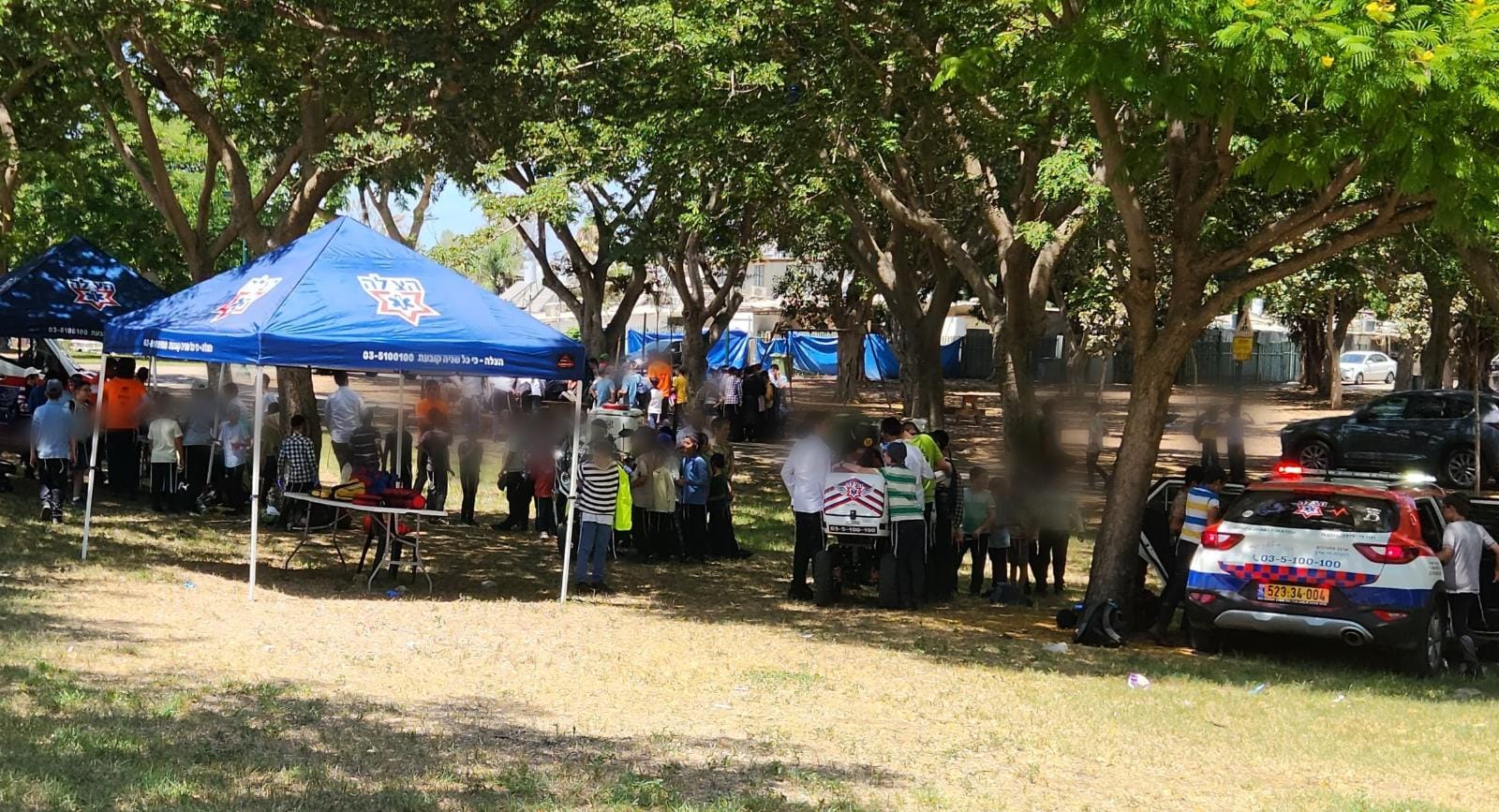 מאות ילדי קייטנות השתתפו ביום הסברה חווייתי של ארגון "הצלה"