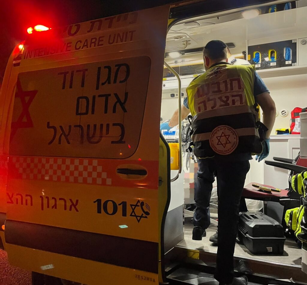כפר חסידים: הולך רגל פונה במצב בינוני לאחר שנפגע מרכב