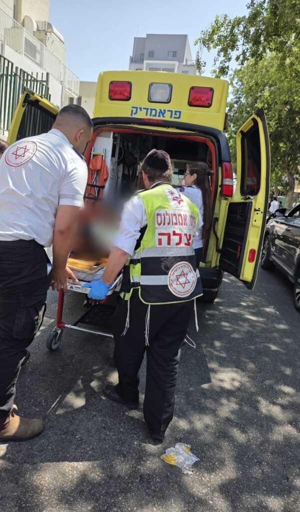 בני ברק: אישה פונתה במצב בינוני לאחר שמעדה ונפלה במדרגות