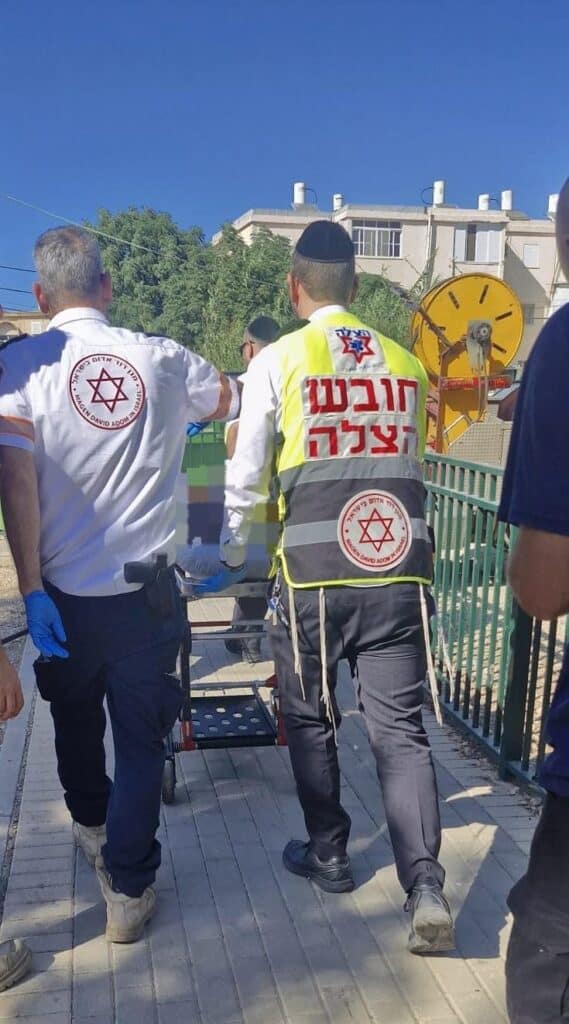 טבריה: פועל פונה במצב בינוני לאחר תאונת עבודה