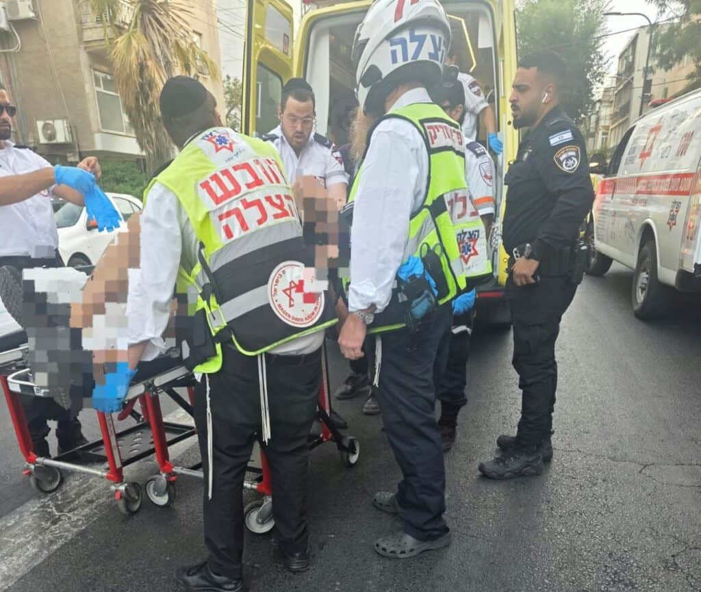 בני ברק: צעיר פונה במצב בינוני לאחר אירוע אלימות