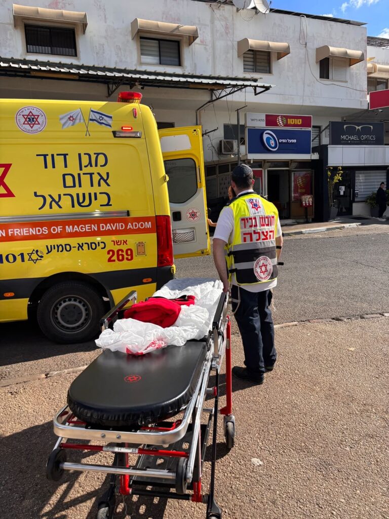 מעלות תרשיחא: הולך רגל פונה במצב בינוני לאחר שנפגע מרכב